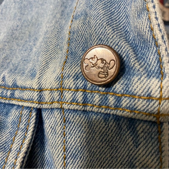 Vintage 1996 Walt Disney World Reunion Denim Jean Jacket unisex - Picture 6 of 10